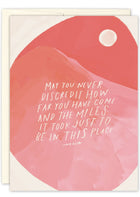 Never Discredit - Birthday Card