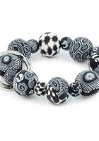 Wrist Keychain - Black & White