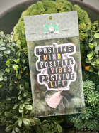Car Air Freshener - Positive Vibes