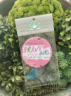 Car Air Freshener - Brave Girl