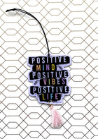 Car Air Freshener - Positive Vibes