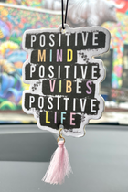 Car Air Freshener - Positive Vibes