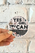 Yes Girl Sticker