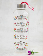 Glass Water Bottle - 32oz