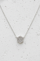 Crystal Hexagon Necklace