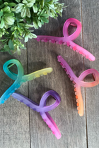 Neon Ombre Claw Clip - 4 Colors