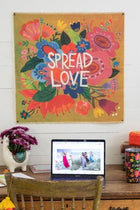 Canvas Tapestry-Spread Love