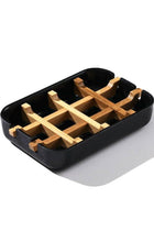 Bamboo Soap Dish - Black