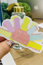 Do What Makes Your Soul Shine Sticker