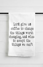 Tea Towel - Wine Serenity Prayer