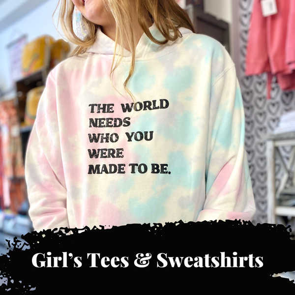 Girl's Tees & Sweatshirts