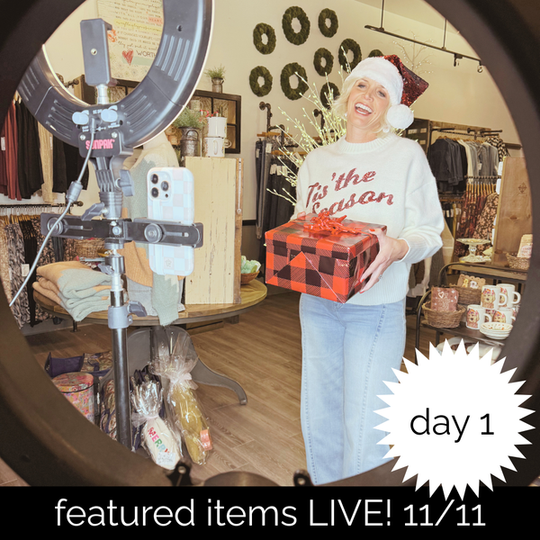 Featured Items LIVE! on 11/11