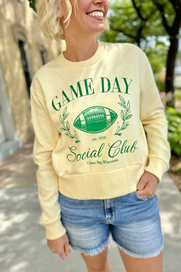 Cropped Sweatshirt - Game Day Social Club