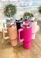 40 oz. Tumbler with Straw-6 colors