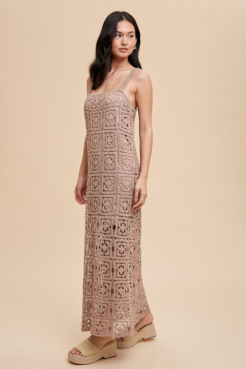 Crochet Maxi Dress