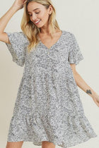 Dots Bell Sleeve Dress