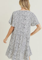 Dots Bell Sleeve Dress