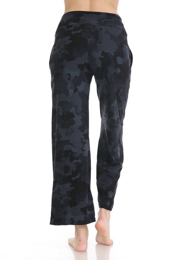 Butter Soft Yoga Pant - Black Camo