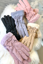 Bow Detail Gloves - 5 colors