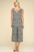 Burnout Print French Terry Jumpsuit