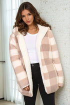 Plaid Teddy Cardigan