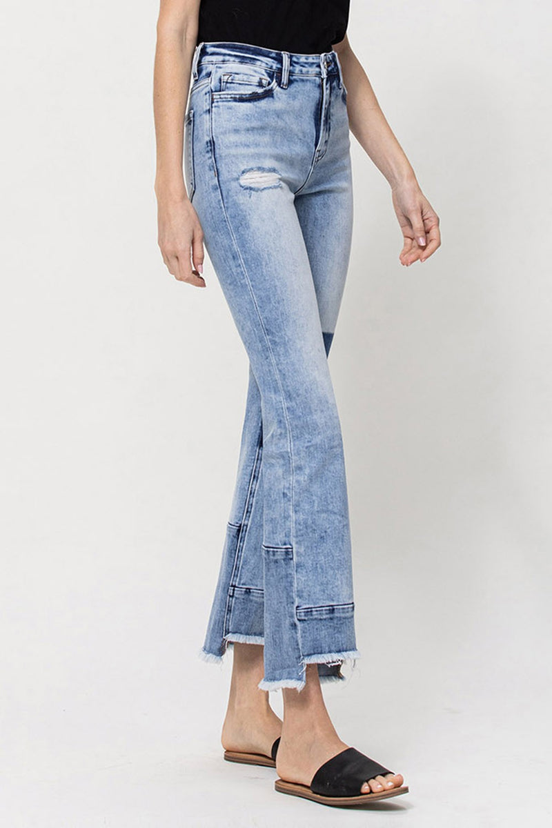 Taylor High Rise Ankle Flare Jeans