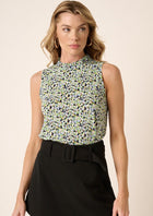 Multi-Color Geo Print Tank