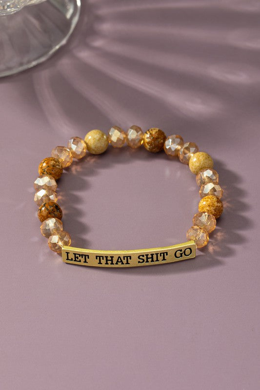 Sassy Metal Bar Bracelet - 2 Colors
