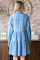 Button Down Denim Dress