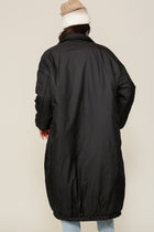 Puffer Bomber Long Jacket