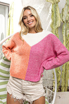 Colorblock Sweater