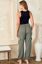 Textured Cargo Joggers