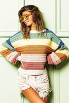Multi-Color Striped Sweater