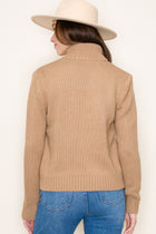 Hybrid Sweater Jacket - Light Camel