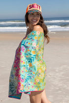 Double-Sided Beach Towel - Happy Place
