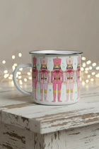 Retro Enamel Camp  Mug - Nutcracker