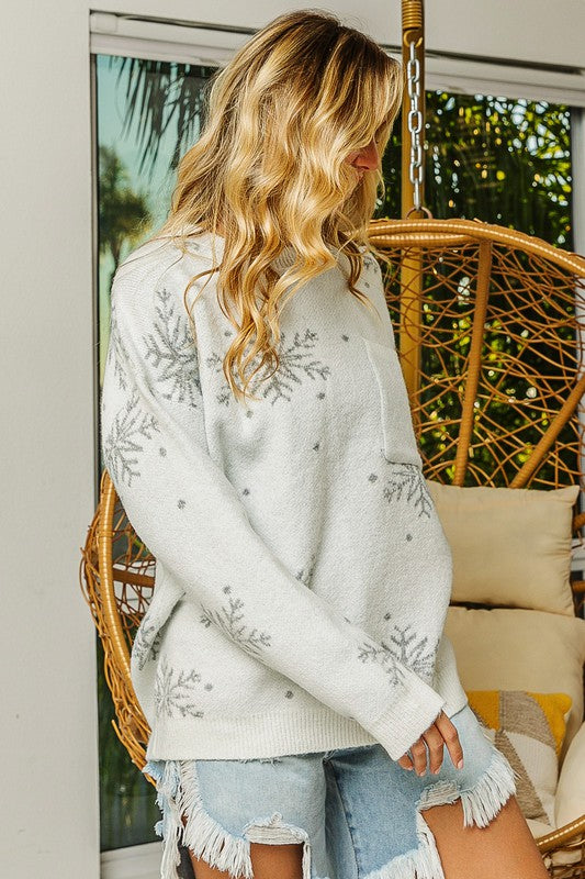 Snowflake Sweater - Ivory