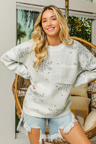 Snowflake Sweater - Ivory