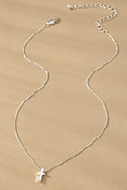 Tiny Cross Necklace - 2 Colors