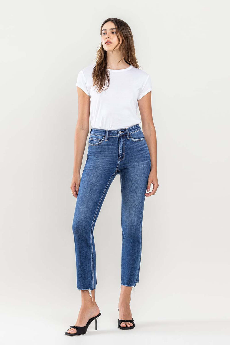 Chelsea High Rise Slim Straight Jeans