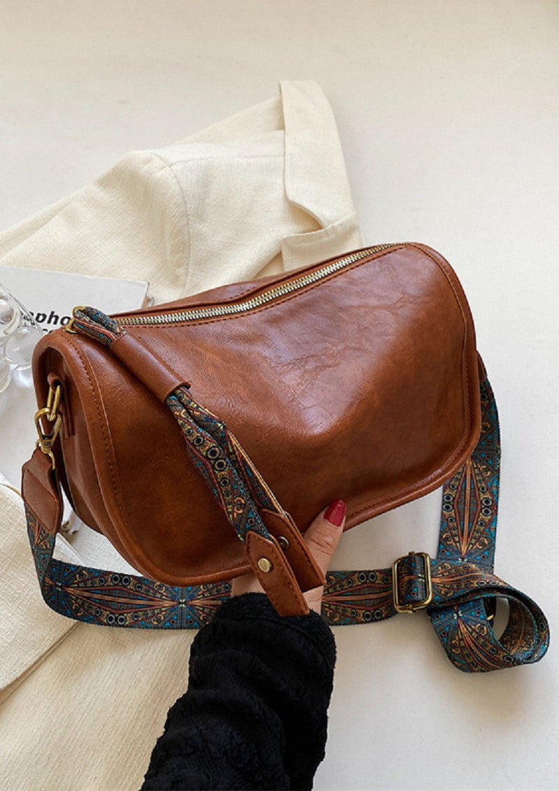 Guitar Strap Shoulder Bag - Camel