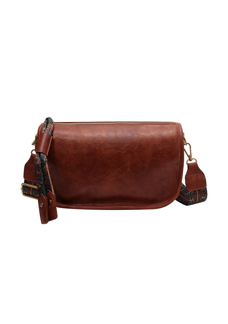 Guitar Strap Shoulder Bag - Camel