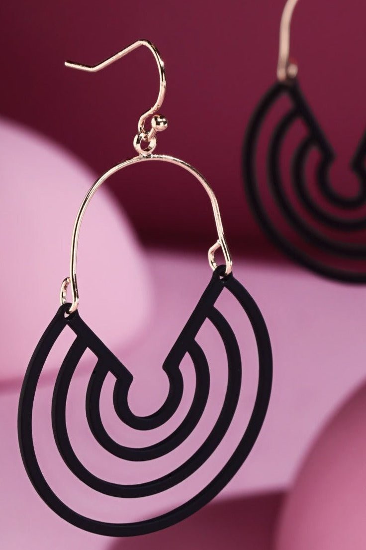 Layered Arch Earrings