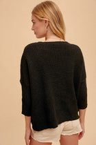 Crochet Textured Sweater