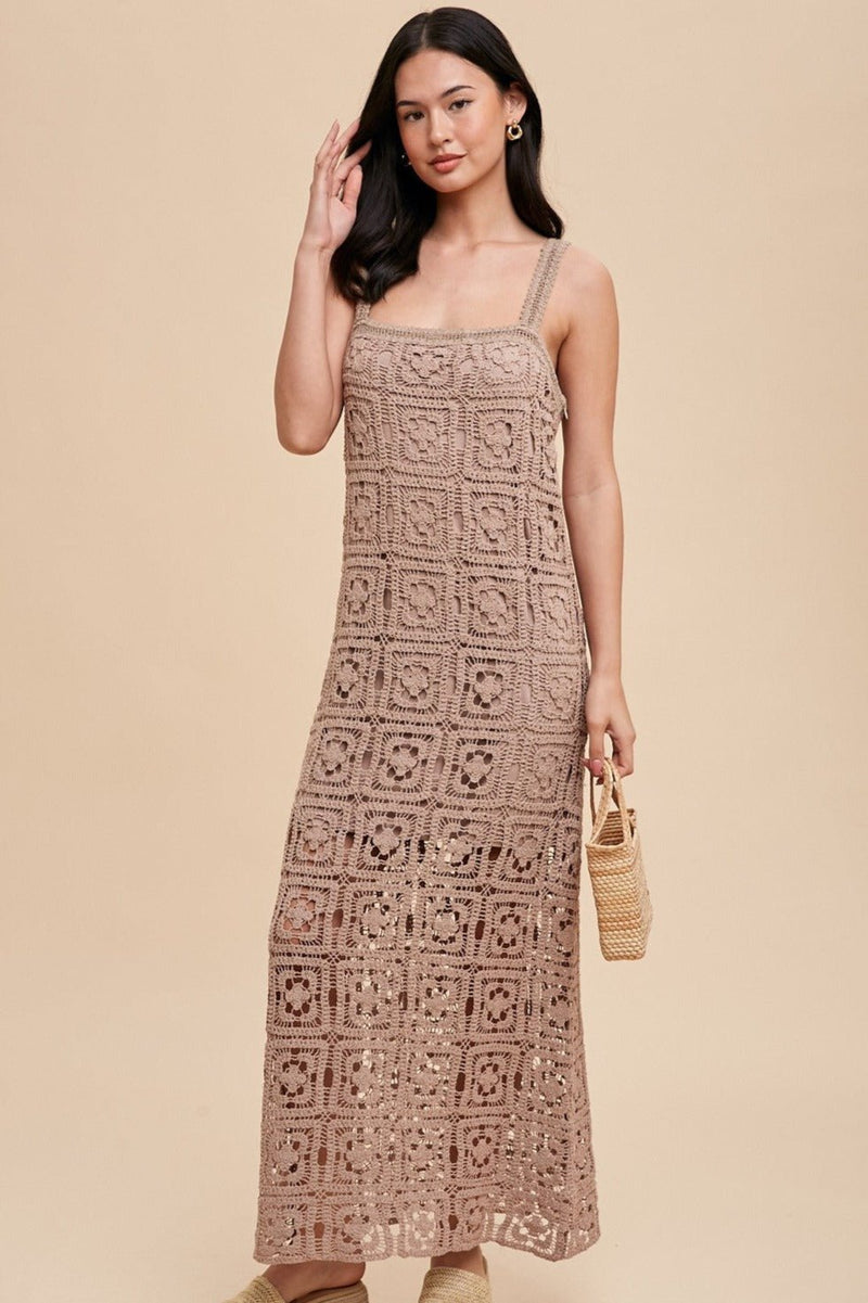 Crochet Maxi Dress