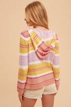 Striped Sweater Hoodie