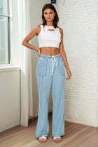 Elastic Waist Jeans