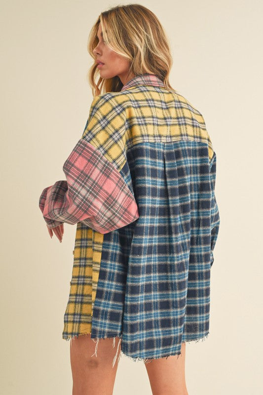 Multi Color Plaid Flannel