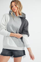 Wavy Colorblock Hoodie