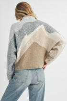 Color Block Neutral Sweater